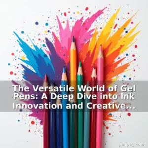 Read more about the article The Versatile World of Gel Pens: A Deep Dive into Ink Innovation and Creative Possibilities