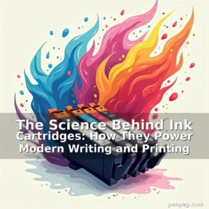 Artistic representation for The Science Behind Ink Cartridges: How They Power Modern Writing and Printing