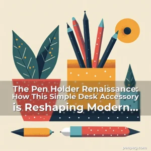 Read more about the article The Pen Holder Renaissance: How This Simple Desk Accessory is Reshaping Modern Workspaces