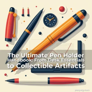 Read more about the article The Ultimate Pen Holder Handbook: From Desk Essentials to Collectible Artifacts