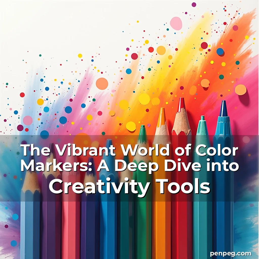 Read more about the article The Vibrant World of Color Markers: A Deep Dive into Creativity Tools